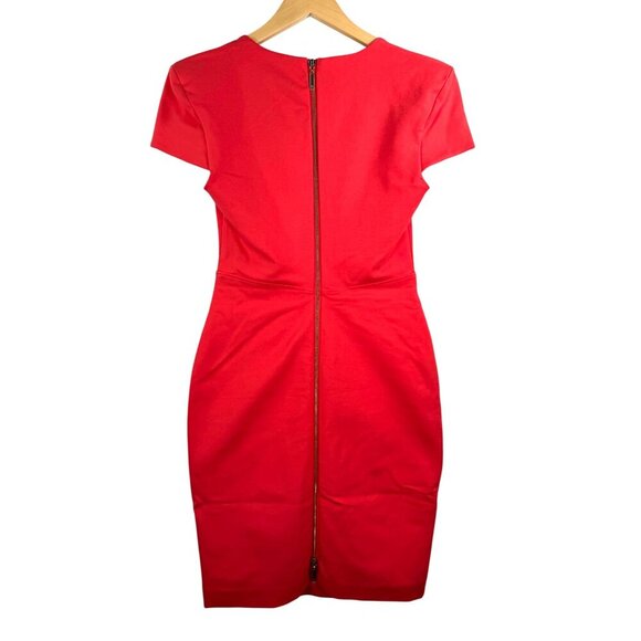 Guess Marciano Kyle Corset Midi Dress citrus Paradisi bodycon 90s sexy sz 8 - Picture 4 of 10